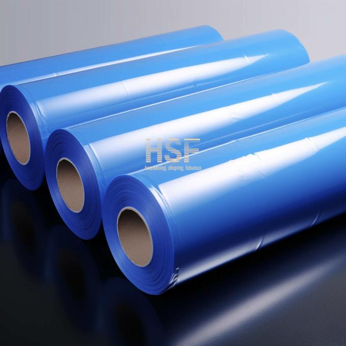 100μm Blue VCI Film product demonstration