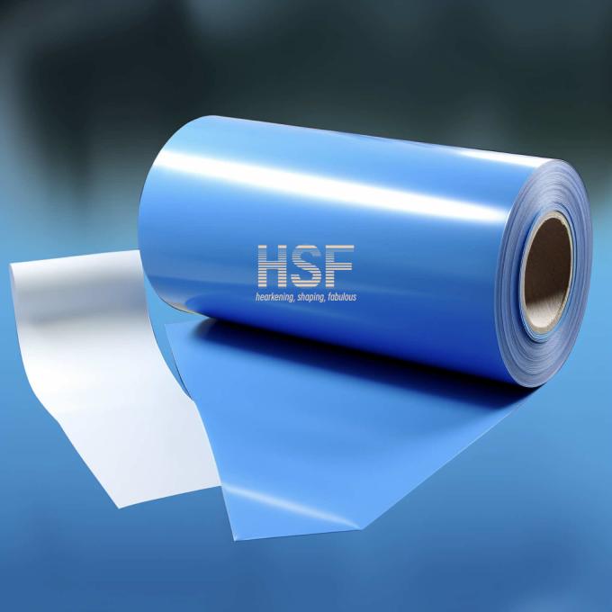 85μm Blue MOPP Silicone Coated Release Film sample
